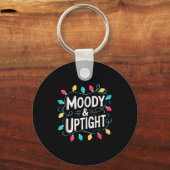 Merry & Bright Moody & Uptight Matching Co Sleutelhanger (Voorkant)