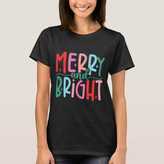 Merry &amp; Bright Moody &amp; Uptight Matching Co T-shirt (Voorkant)