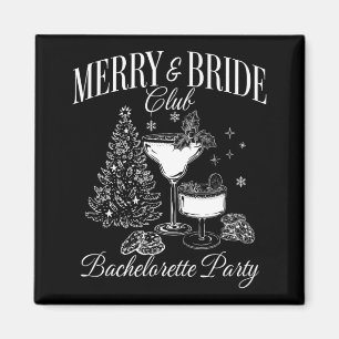 Merry And Bride Club Bruidsfeest Staart Chris Magneet