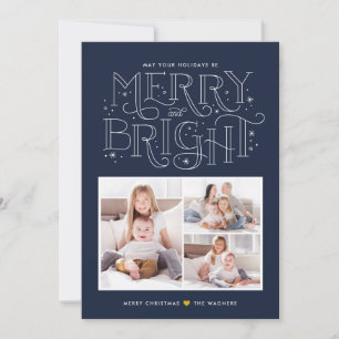 Merry and Bright 3 Foto Kaart