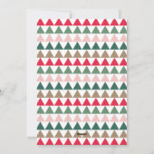 Merry and Bright 4 Foto Vakantie Kaart- Wit Feestdagenkaart (Achterkant)