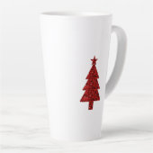 Merry and Bright Christmas Latte Mok (Rechterhoek)