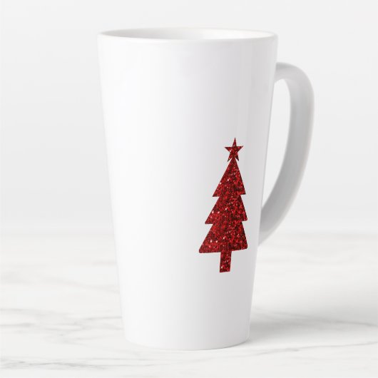 Merry and Bright Christmas Latte Mok (Rechterhoek)