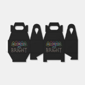 Merry and Bright Christmas Lights Bedankdoosjes (Uitgevouwen)