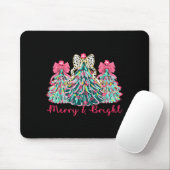 Merry And Bright Christmas Tree Xmas Tree Family H Muismat (Met muis)