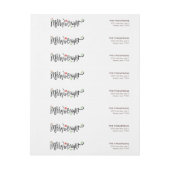 "Merry and Bright" Festive Hand Lettered Holiday (Vel)