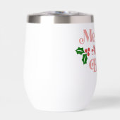 Merry and Bright - Klassieke vakantietypografie (Voorkant)