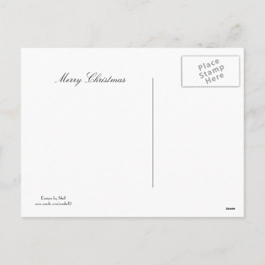 Merry and Bright Photo Card Feestdagenkaart (Achterkant)