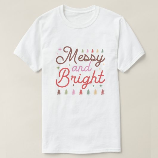 Merry and Bright tshirt (Design devant)