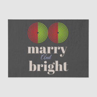 Merry and Bright: Vier de vreugde van het seizoen Tissuepapier