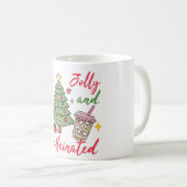 Merry and Caffeinated Christmas Mug (Devant droit)