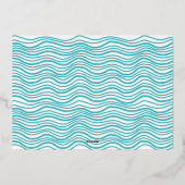 Merry Beachy Noël fun photo de vacances (Verso)