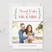 Merry Berries | Carte photo de Noël (Devant)