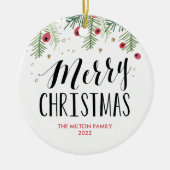 Merry Berry Collectie Keramisch Ornament (Voorkant)