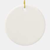 Merry Bookmas  Keramisch Ornament (Achterkant)