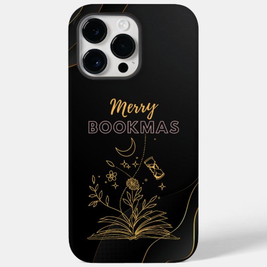 Merry Bookmas - kerstboek overzichten Case-Mate iPhone Case (Achterkant)