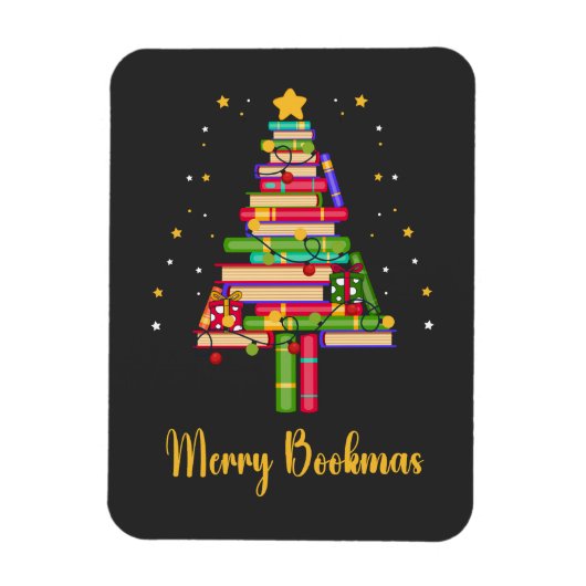 Merry Bookmas Magneet (Verticaal)