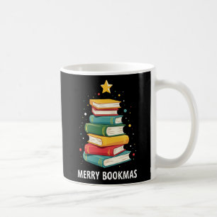 Merry Books - Feestelijke boekenstapel voor boeken Koffiemok