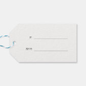 Merry & Bright Cadeaulabel (Achterkant Horizontaal)