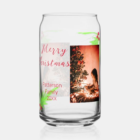 Merry Bright Christmas ajouter nom de famille bien (Recto)