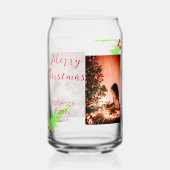 Merry Bright Christmas ajouter nom de famille bien (Verso)