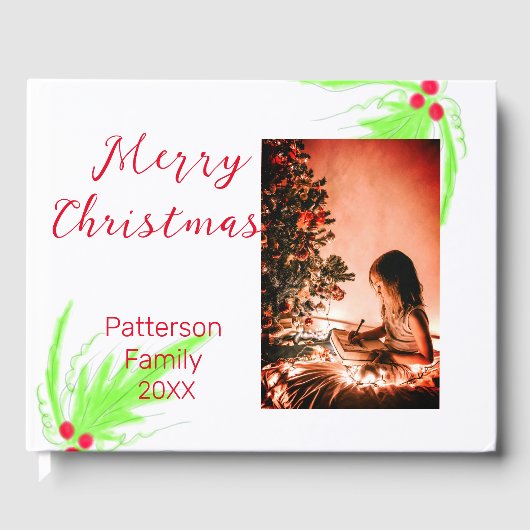 Merry Bright Christmas ajouter nom de famille bien (Recto)