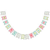 Merry + Bright Christmas Bunting Banner (Alle)