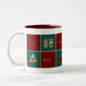 Merry & Bright Christmas Coffee Mug (Gauche)