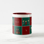Merry & Bright Christmas Coffee Mug (Centre)