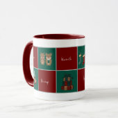 Merry & Bright Christmas Coffee Mug (Devant gauche)