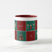 Merry & Bright Christmas Coffee Mug Mok (Midden)