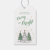 Merry & Bright Christmas Pop By Cadeaulabel (Voorkant)