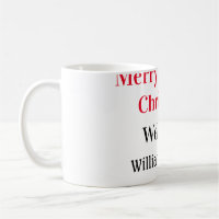 Merry Bright Christmas voeg familienaam welkomstvr