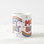 Merry & Bright Classic Christmas Mug (Centre)