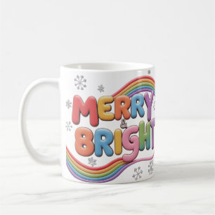 Merry & Bright Classic Christmas Mug