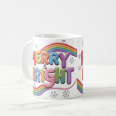 Merry & Bright Classic Christmas Mug  Koffiemok (Voorkant links)
