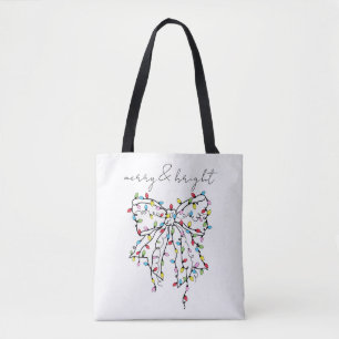 Merry & Bright Coquette Kerstlichten Boog Draagtas