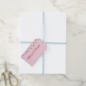 Merry & Bright | Étiquette de cadeau de Noël éléga (Avec de laficelle)