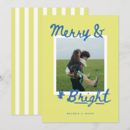 Merry & Bright Feestdagenkaart