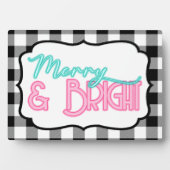 Merry & Bright Fotoplaat (voorkant)