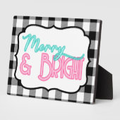 Merry & Bright Fotoplaat (Zijkant)