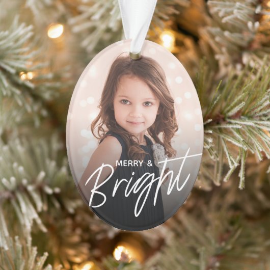 Merry & Bright | Fotovakantie Ornament (Boom)