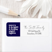 Merry & Bright & Friday Night Lights Label (Insitu)