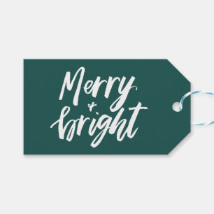 Merry & Bright Gift Label Cadeaulabel