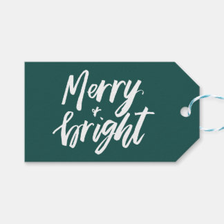 Merry & Bright Gift Label Cadeaulabel