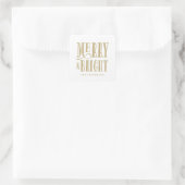 Merry & Bright | Gift Label Stickers (Tas)