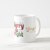 Merry & Bright Holiday Collection Classic Christma Koffiemok (Voorkant rechts)