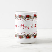 Merry & Bright Holiday Mug (Centre)