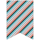 Merry + Bright Marquee Bunting Banner - Groen (Eerste vlag)