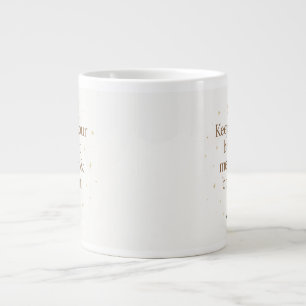 Merry & Bright Minimalistische Kerst Citaten mok